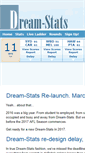 Mobile Screenshot of dream-stats.com